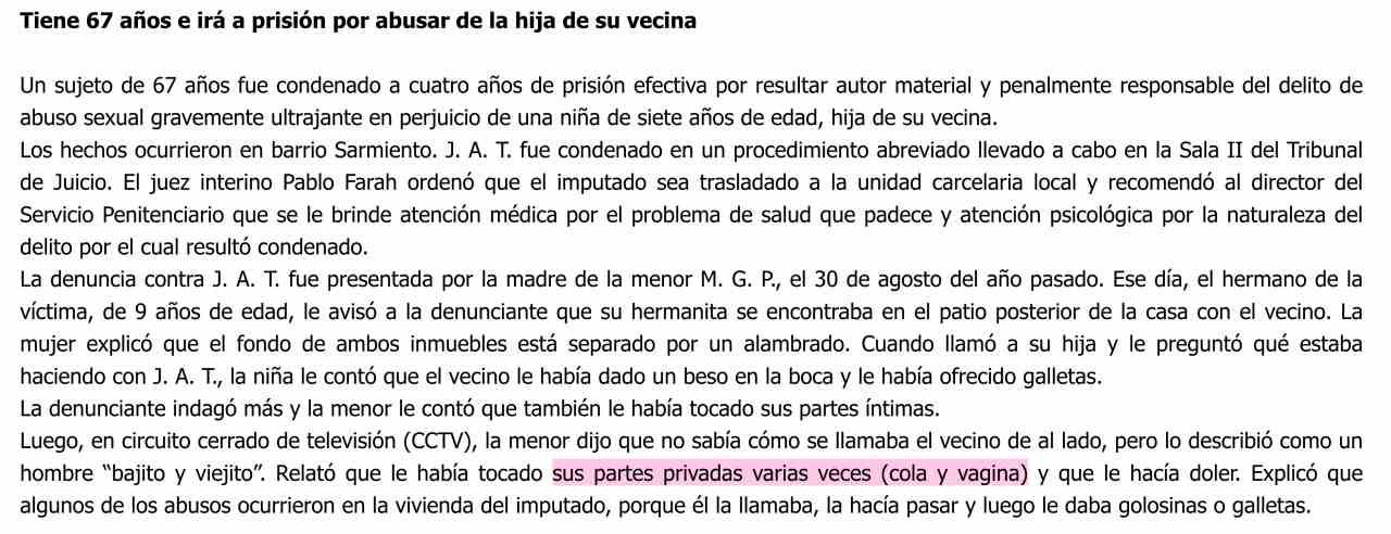 Para El Poder Judicial De Salta Las Partes Privadas De Una Persona