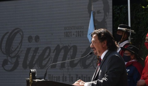 Se celebra en Salta el 236º aniversario del nacimiento de Güemes