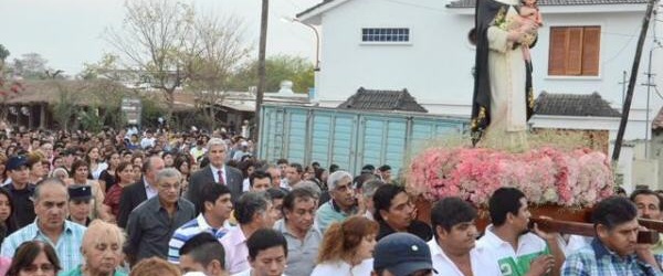 El vicegobernador Zottos participa en las fiestas patronales de Colonia Santa Rosa
