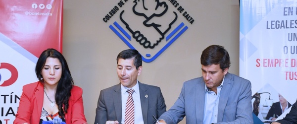 Abogados del interior de Salta tendrán más fácil publicar anuncios en el Boletín Oficial