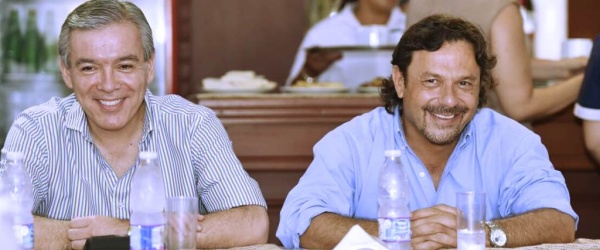 Gustavo Sáenz visita a sus aliados en Orán