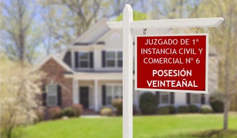 Gigantografías ploteadas para cada usucapión inmobiliaria en Salta