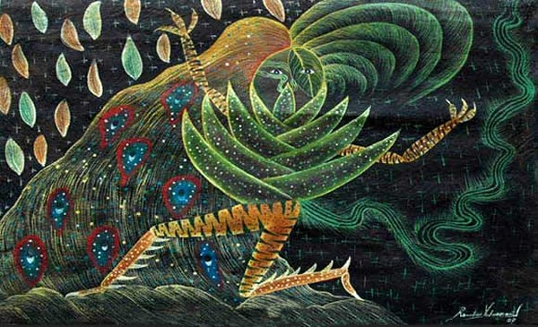 Obra de Rember Yahuarcani