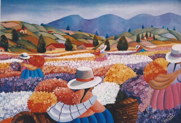 Obra de la artista Yone Cruz