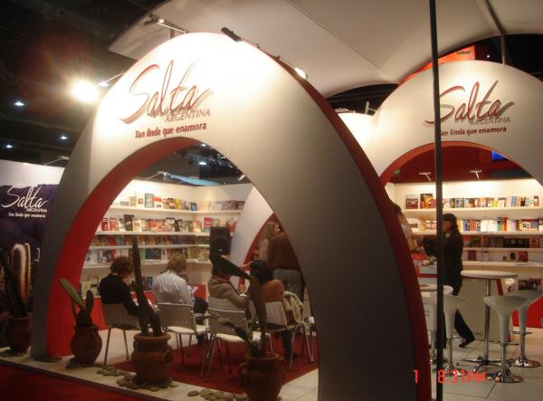 Stand de Salta en la Feria del Libro 2013