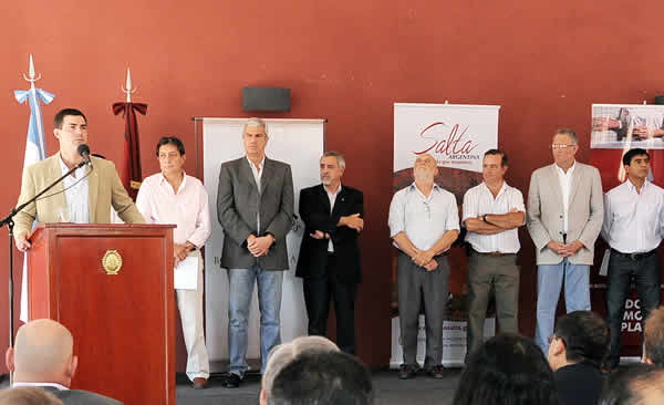 Inauguracion del Centro Vitícola