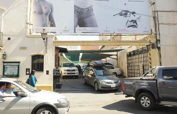 Playa de estacionamiento en Salta