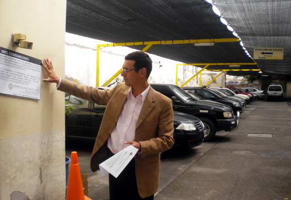 Colocación de carteles