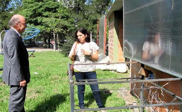 Visita de Cornejo al Inenco