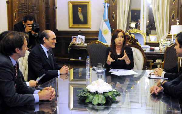 Reunión en la Casa Rosada