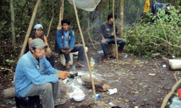 Trabajadores en condiciones insalubres