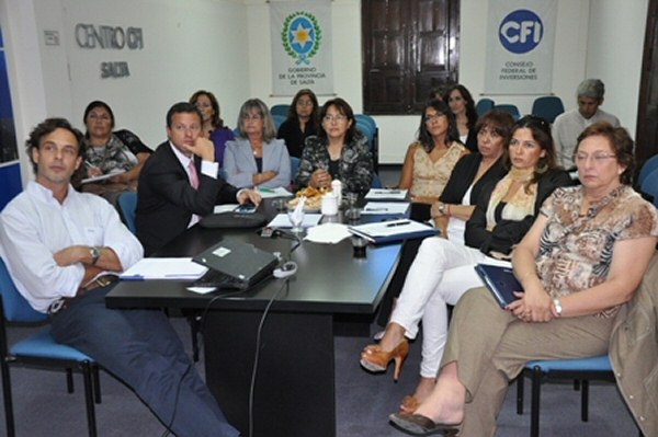 Participantes de la videoconferencia