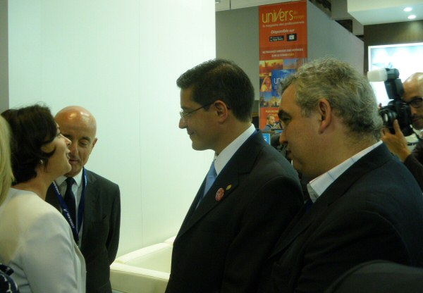 El ministro Ovejero en Top Resa Francia 2012