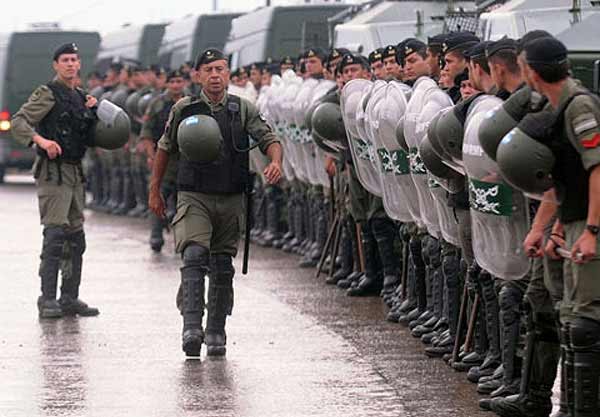 Fuerzas antidisturbios de Gendarmería