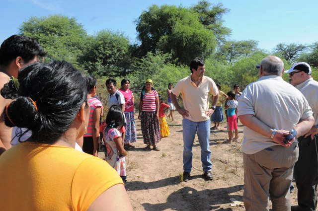 El gobernador Urtubey en Misión La Paz