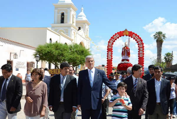 Procesión en San Carlos