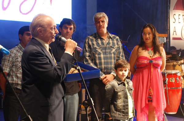 Urtubey y Zottos en la Serenata
