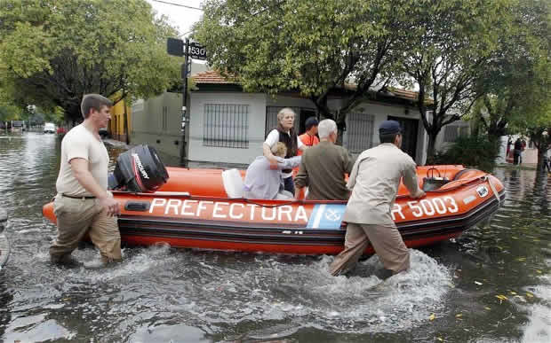 Catástrofe en La Plata