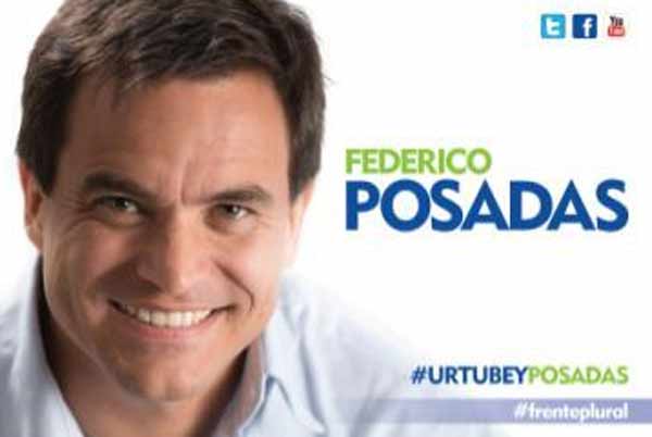 Federico Posadas, candidato y funcionario