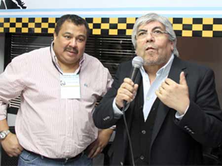 José Ibarra y Hugo Moyano