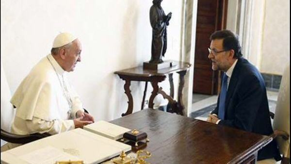 El Papa Francisco recibe a Mariano Rajoy