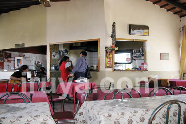 Patio de la Empanadas en Salta