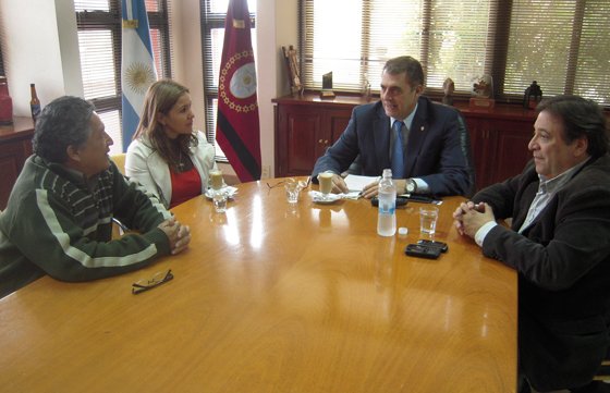 Reunión en la Casa de Gobierno