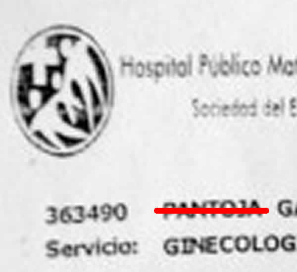 Encabezamiento del certificado