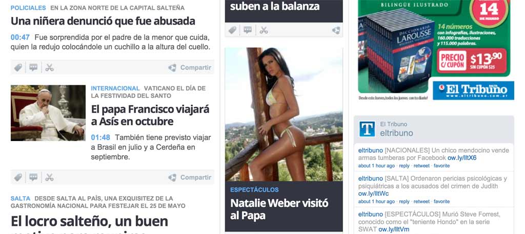 El Papa y la modelo
