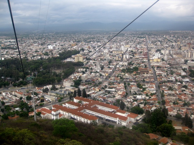 Vista de la ciudad de Salta