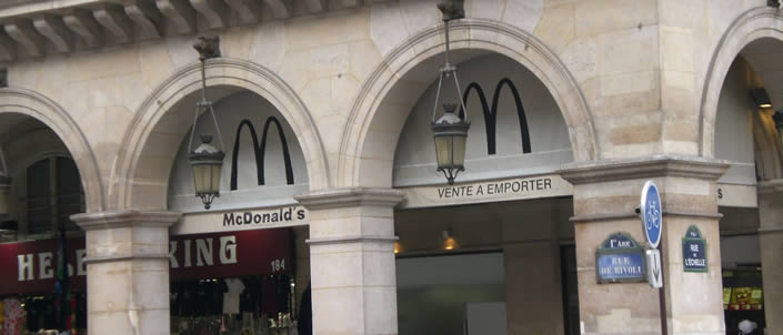 McDonald's de la Rue de Rivoli, en Paris