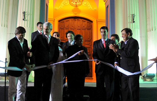 Inauguración en iglesia de La Viña